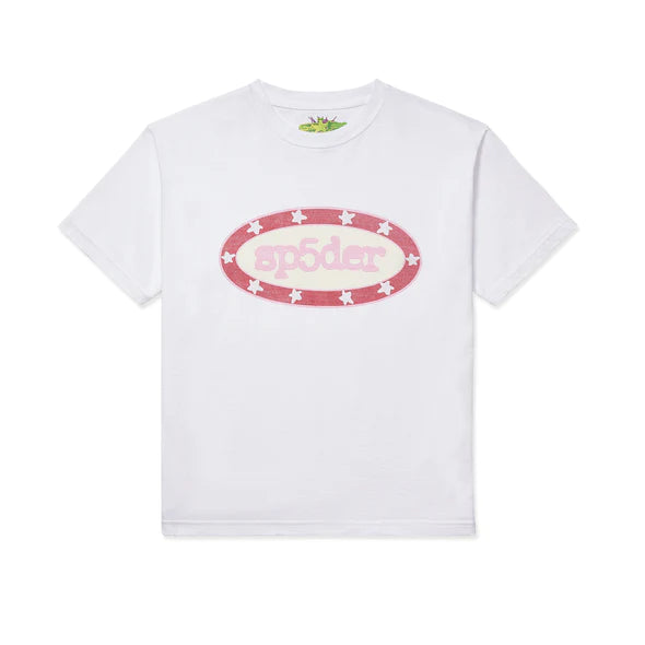 Sp5der Buckle White Tee Shirt